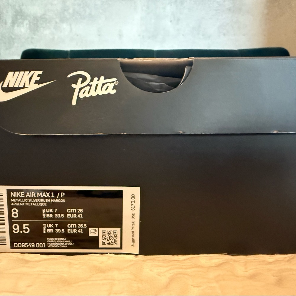 Nike x Patta - Air Max 1 - 8M/9.5W - Picture 7 of 7